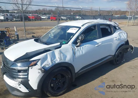 2025 Nissan Kicks Sv Fwd z USA, uszkodzony, nr VIN 3N8AP6CA9SL334089